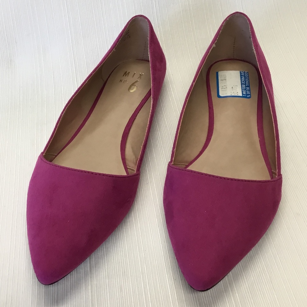 New Mix No. 6 Suede Flats.
